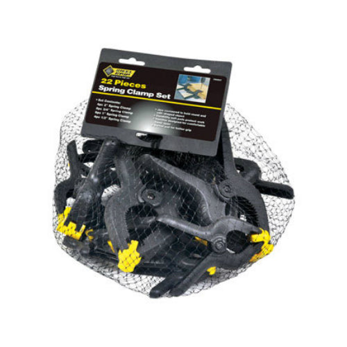Steel Grip DR60527 Spring Clamp Set. 22 Piece
