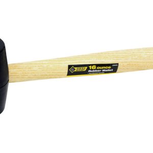 Steelgrip 2259323 Rubber Mallet. Hardwood. 16 Oz