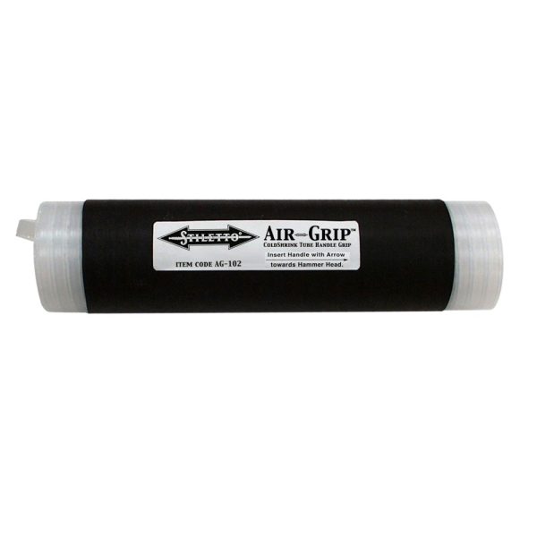 Stiletto AG-102 Air-Grip Handle Grip Wrap Tube. Rubber. Black