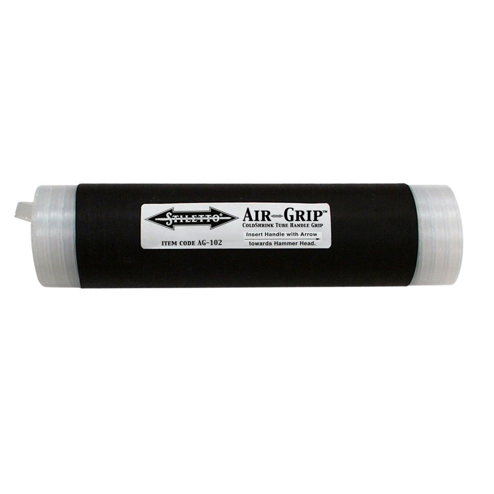 Stiletto AG-102 Air-Grip Handle Grip Wrap Tube. Rubber. Black