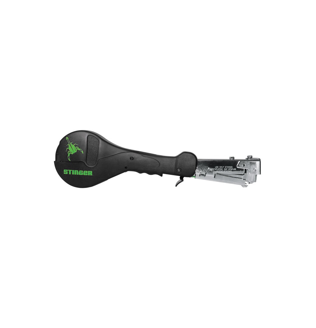 Stinger 0136400 Cap Hammer Staple. Black/Gray/Green. 3/8 - Image 2