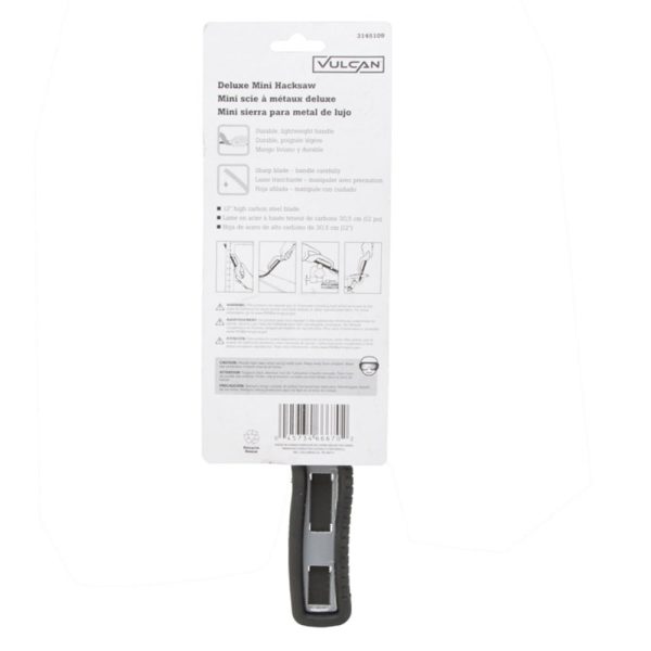 Vulcan H-2113 Deluxe Mini Hacksaw. Rubber - Image 2